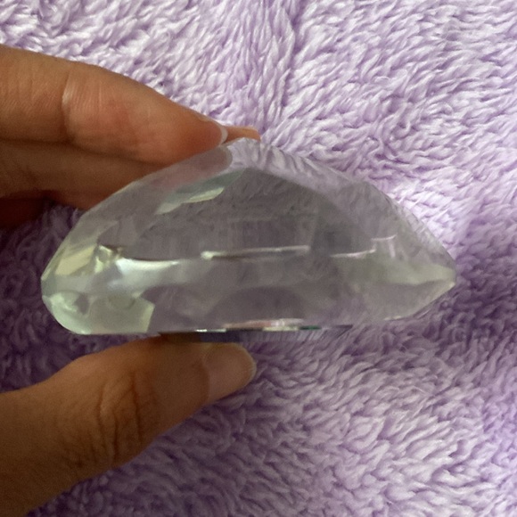 Quartz Camry silver triangle stone clock - Picture 3 of 14